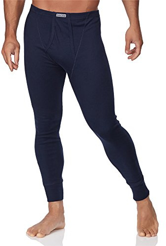 Timone Herren Lange Unterhose (Dunkelblau, M)