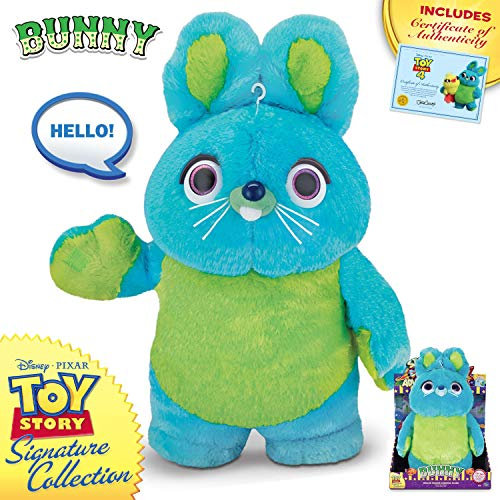 Toy Story Thinkway Toys 64442 Bunny Deluxe Sprechender Karneval Plüsch Signature Collection, Multi