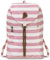 INVICTA Zaino, MINISAC, Richiudibile e Tascabile, Viaggio & Tempo Libero, Zainetto Uomo Donna a Righe, ICONA, PACKABLE
