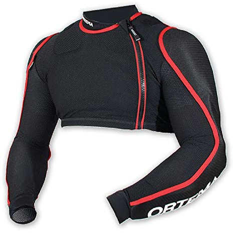 ORTEMA ORTHO-MAX Combi - (Gr.L) Protektorenjacke in der kurzen Version - Protektoren CE zertifiziert - kombinierbar mit Rücken- oder Brustschutz - optimal für Motocross/Enduro/MTB/Freizeit.