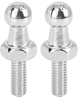 X AUTOHAUX 10mm M6 Gaz Jambe Rotule Goujon pour Gaz Ressort Ascenseur Support 2 Pcs