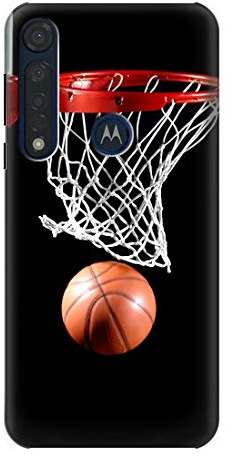 Innovedesire Basketball Hülle Schutzhülle Taschen für Motorola Moto G8 Plus