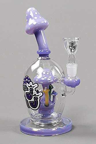 Jelly Joker Mushroom5001 Glasbong - 35cm - 5mm + Feuerzeug