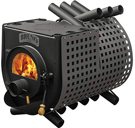 Werkstattofen BRUNO® Pyro IV mit Herdplatte und Seitenblech | 22 kW