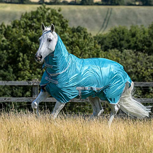Bucas Freedom Fly Sheet Full Neck - Aqua