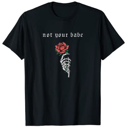 Ästhetische Rose Soft Grunge Kleidung E-Girl E-Boy Sad T-Shirt