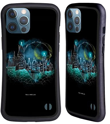Head Case Designs Officially Licensed Harry Potter Hogwarts Deathly Hallows XVIII Hybrid Case Compatible With Apple iPhone 13 Pro Max
