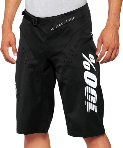 100% MTB WEAR Unisex R-core Shorts Schwarz-34 Trainingsanzug, Schwarz, M