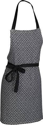 Nicht Zutreffend Schürze - Schwarz - Grau - Baumwolle - 67 x 80 cm