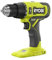 RYOBI ONE+ - Taladro de martillo inalámbrico de 1,27 cm, 18 V (solo herramienta)