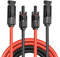 Solarkabel 6mm²,Solarkabel Verlängerungskabel 3meter,Verlängerung,Photovoltaik Kabel,pv Kabel 6mm2,Solarstecker,IP67 wasserdichtem Stecker (10AWG/6mm² 3meter)