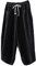 FTCayanz Damen Weite Baggy Haremshose Freizeithose Sommer Baumwolle Lockere Palazzo Hosen mit Taschen Schwarz 2XL