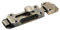 5 Inch Antique Brass Door Slide Latch Lock Antique Door Sliding Bolt Heavy Duty Gate Sliding Bolt Latch with Screws for Garden Gate Shed Door Window - Bronze