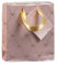 Clairefontaine 212908Cpack - Packung 5 Geschenktasche - Tüte Premium, Format Pocket (12x4,5x13,5 cm), robust und wiederverwendbar, Primerose Rosa Gold, 5 Stück