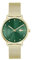 Lacoste Montre Analogique à Quartz pour Femme Collection CROCORIGIN avec Bracelet en Acier Inoxydable de Couleur Dorée - 2001356