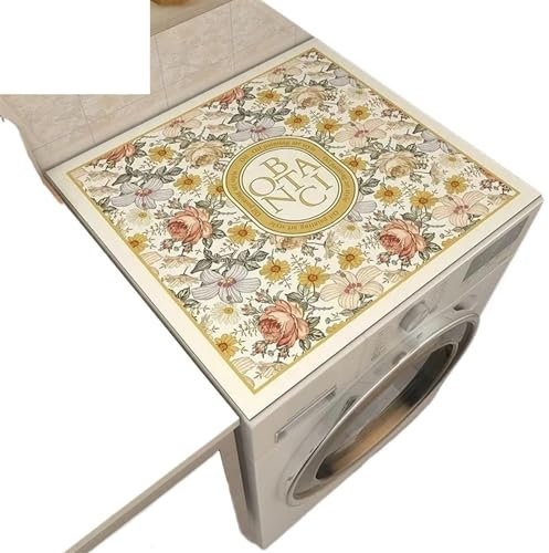 Copertura Lavatrice per Esterno Coperture antipolvere stampate Copri lavatrice for la casa Forno a microonde Protecor Tappetino for frigorifero Tappetino for tavolo Tappetino assorbente for bagno ( Co