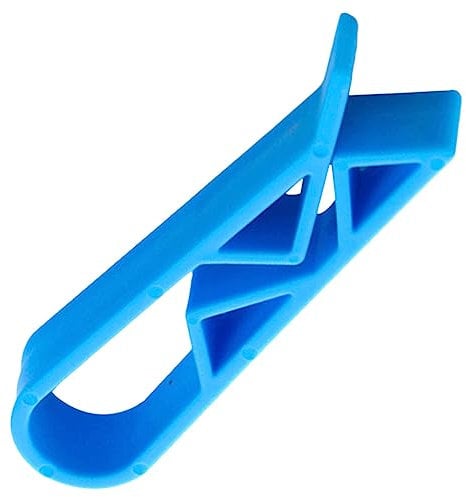 COLLBATH Bin Clip Attachment Clip for Waste Bin, Pack of , Blue, Plastic