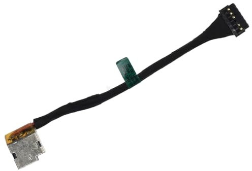 LPUK Charging Port compatible with HP Omen 15-ek, 15-en p/n: L89400-S95, L89400-T95, L89400-Y95, L98734-001 - Replacement DC Jack Power Connector Socket