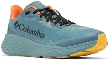 Columbia Konos Featherweight Laufschuh für Herren, Metall/Tangy Orange, 44 EU | Trailrunning-Schuhe