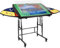 Xubialo Puzzletisch 1500 Teile,Puzzle Tisch mit Rollen und Abdeckung,Puzzle Table Neigung mit 6 Schubladen,4-stufige Neigungsverstellung/10-stufige Höhenverstellung,Geeignet für Erwachsene PuzzleFans