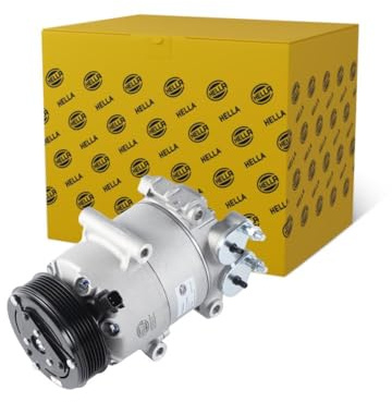HELLA 8FK 366 200-351 Compressor, air conditioning - 7VS16ic - 12V