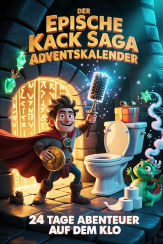 Der epische Kack-Saga Adventskalender - 24 Tage Abenteuer auf dem Klo: voller Chaos, Lachen & Klo-Action – triff die verrücktesten Entscheidungen