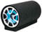 Pyle subwoofer tubular, Coche, 8”, 250V, Caja acustica para auto, LED, RCA, 4 Ohm, Frecuencia de 35Hz-800Hz