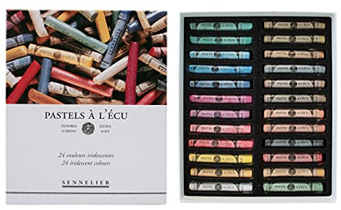 SENNELIER Extra weiches Pastellstift-Set, 24 Stück, mehrfarbig