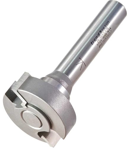 Trend Guided Espagnolette Router Cutter, 1/2 in Shank, 40.05mm | Professional Guided Cutter For Espagnolette Lock Routing, With 1/2 In Shank And 40.05mm Cut Diameter, 34/50X1/2TC