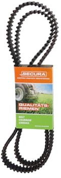 SECURA Courroie crantée compatible avec GGP/Solo 577 Tracteur de pelouse