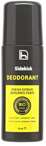 Homo Naturals Natürliches Deodorant für Männer ohne Aluminium oder Parabene Roll On – Antibakterielles Deodorant ohne BIO-Chemikalien – Ökologisch ohne Alkohol – Biologisch und vegan – 90 ml