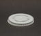 90mm Disposable Plastic Cold Drink Catering Paper Cups Straw Slot Lids - Pack of 200
