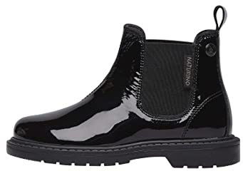 Naturino Stivaletti Chelsea in vernice, Nero 33