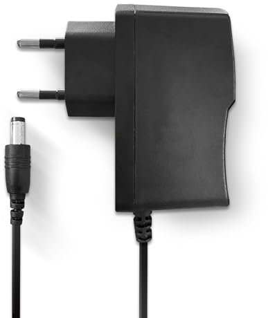 Eaxus® Netzteil passend für SNES & NES - Stromkabel / Ladekabel Kompatibel mit jedem Super Nintendo & Nintendo Entertainment System. Neue Version