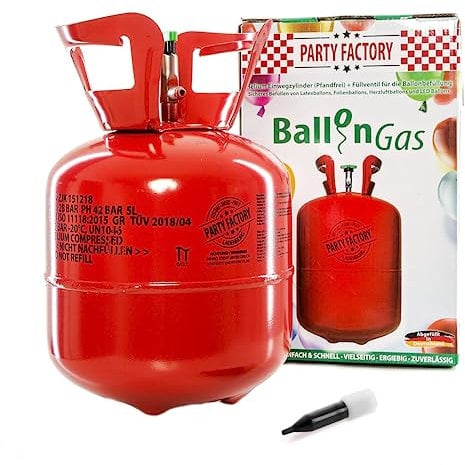 Party Factory Ladenburg ballon bouteille de gaz hélium pour 20 ballons