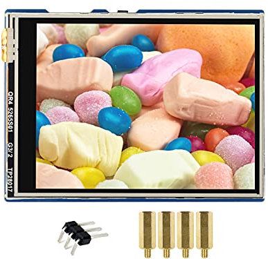 for Raspberry Pi Pico Display 2.8inch Touch Display Module 320×240 Pixels 262K Colors LCD IPS Screen with Resistive Touch Controller XPT2046,ST7789 Driver, Using SPI Bus