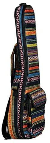 1stk Ukulele Tasche Ukulele Gigbag Ukulelenkoffer Für Unterwegs Bass-tasche Ukulele-abdeckung Hardcase Für Gitarrenrucksack Musical Reisen Böhmen Reaktive Farbstoffe Klavierkasten