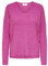 ONLY Damen Warmer Strickpullover Knitted Basic Stretch Sweater Langarm V-Ausschnitt Shirt ONLCAMILLA, Farben:Rosa,Größe Damen:L