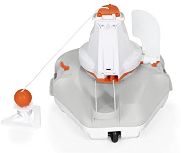 Bestway Flowclear AquaGlide Automatischer Pool-Reinigungsroboter | Roboter-Staubsauger mit kabellosem, wiederaufladbarem Akku | Entwickelt für oberirdische und unterirdische Schwimmbäder