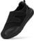FitVille Extra Wide Fit Diabetic Shoes for Men Easy Close Orthopedic Slippers Adjustable Slip On Walking Sneakers for Swollen Feet Plantar Fasciitis, Black, 11 UK Wide