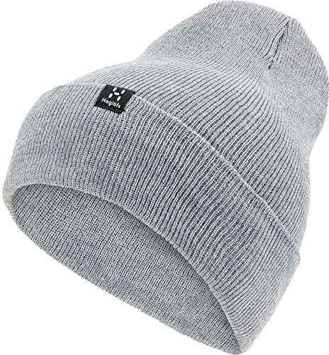 Haglöfs 605502_4YA AZE Beanie Hat Unisex Stone Grey Melange Größe 1-Size