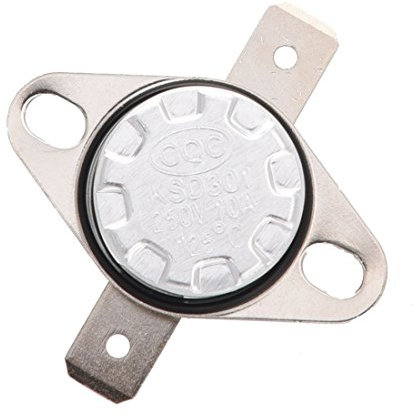 Hagsnec KSD301 AC 250V 10A 125°C NC Temperature Control Switch Thermostat