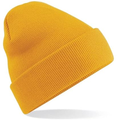 COOZO Original Cuffed Beanie - Mustard - One Size