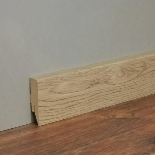 Sockelleiste/Fußleiste/Bodenleiste Lecco-102 (73267) - Classic oak waxed