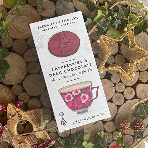 Shortbread Frambuesa y Chocolate 125g - Tea Soul