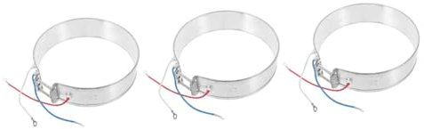 Hemobllo 3pcs Electric Kettle Heating Element Replacement Band Compatible Water Heating Element for Dispensers and Stew Pans Easy Installation and Practical Accessory