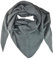 Trachtenland XL Strick Dreieckstuch - Schal 200 x 80 cm | Dunkelgrau