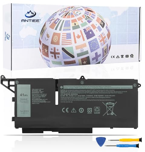 ANTIEE 41Wh M69D0 293F1 Laptop Batteria per Dell Latitude 15 5530 7530 14 5430 7430 13 5330 7330 2n1 2-in-1 Precision 3570 Mobile Workstation Series P104F005 P110F002 P133G002 P136G002 11.25V
