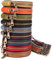 LIFKOME Porte-Monnaie Vintage Sacs à Main pour Dames Petite Pochette Ceinture Mini Sacs à Bandoulière pour Femmes Porte Monnaie Rond à Main Cercle à Bandoulière pour Hommes