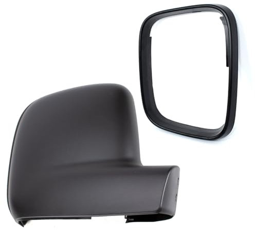 Spiegelkappe Außenspiegel Abdeckung Spiegelrahmen Auto PKW Rechts für Transporter T5 2003-2009 Caddy III Mk3 2004-2015
